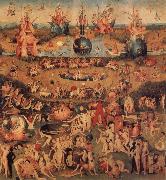 BOSCH, Hieronymus Der Garten der Luste oil on canvas